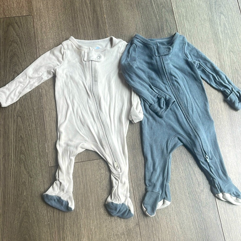 2Pack Cloud Island Sleepers, Newborn, very soft and stretchy